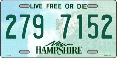 NH license plate 2797152