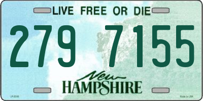 NH license plate 2797155
