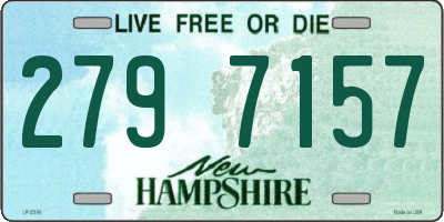 NH license plate 2797157
