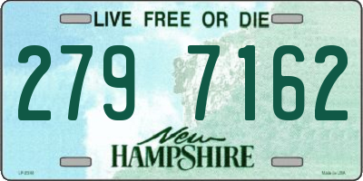NH license plate 2797162