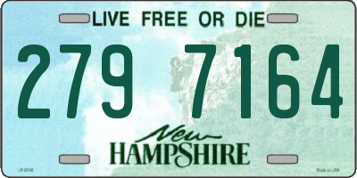 NH license plate 2797164