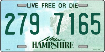NH license plate 2797165