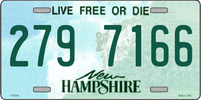 NH license plate 2797166