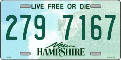 NH license plate 2797167