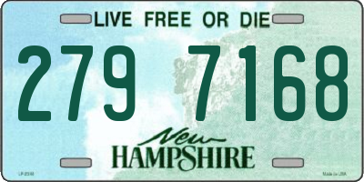 NH license plate 2797168