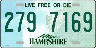 NH license plate 2797169