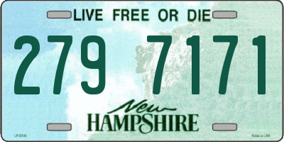 NH license plate 2797171