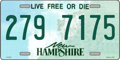 NH license plate 2797175