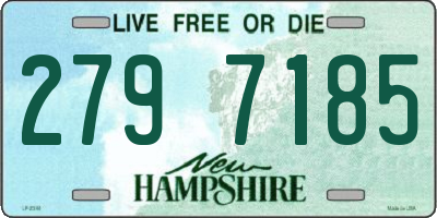 NH license plate 2797185