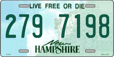 NH license plate 2797198