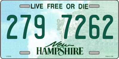 NH license plate 2797262