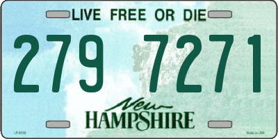 NH license plate 2797271