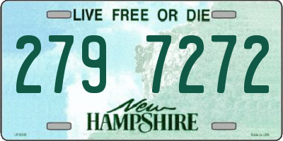 NH license plate 2797272