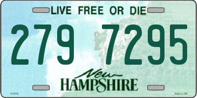NH license plate 2797295
