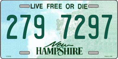 NH license plate 2797297