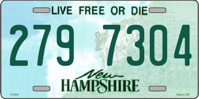 NH license plate 2797304