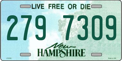 NH license plate 2797309