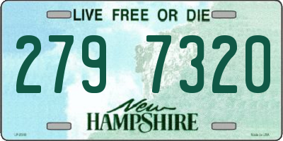 NH license plate 2797320