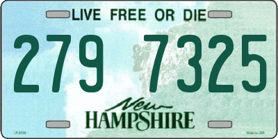 NH license plate 2797325