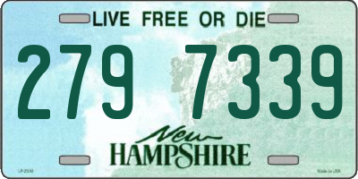 NH license plate 2797339