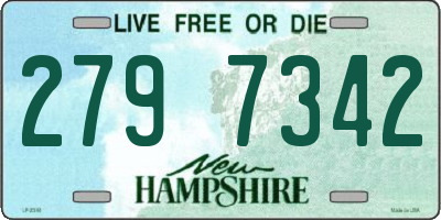 NH license plate 2797342