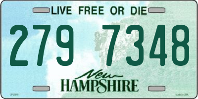 NH license plate 2797348