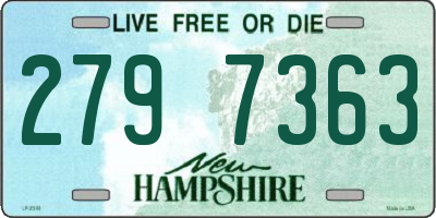 NH license plate 2797363