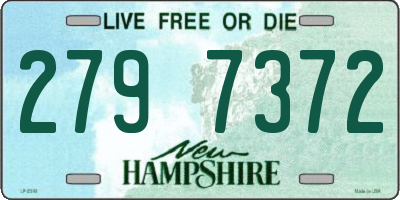 NH license plate 2797372