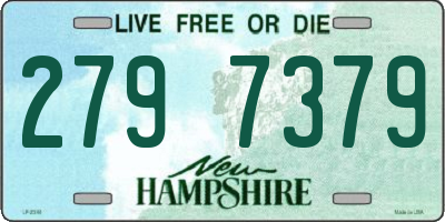 NH license plate 2797379