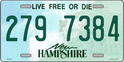 NH license plate 2797384