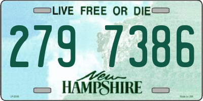 NH license plate 2797386