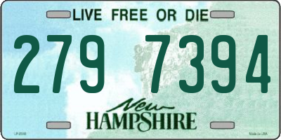 NH license plate 2797394