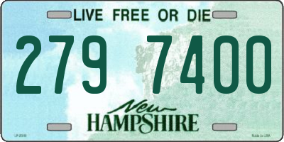 NH license plate 2797400