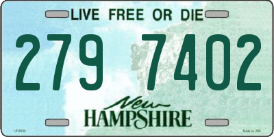 NH license plate 2797402