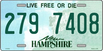 NH license plate 2797408