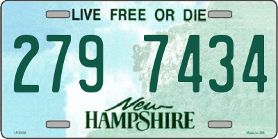 NH license plate 2797434