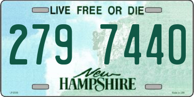 NH license plate 2797440