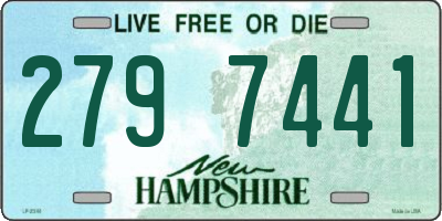 NH license plate 2797441