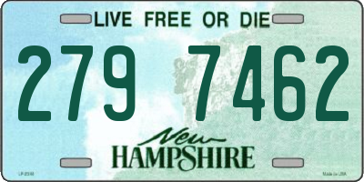 NH license plate 2797462