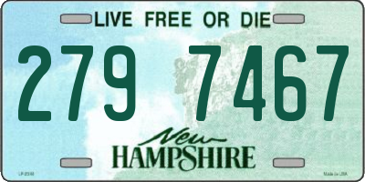 NH license plate 2797467