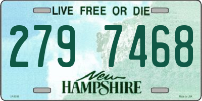 NH license plate 2797468