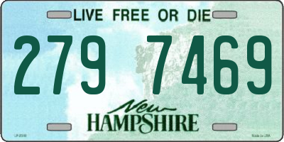 NH license plate 2797469