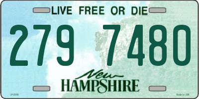 NH license plate 2797480
