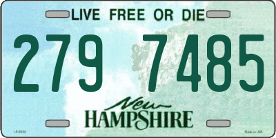 NH license plate 2797485