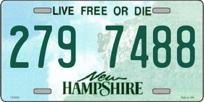 NH license plate 2797488