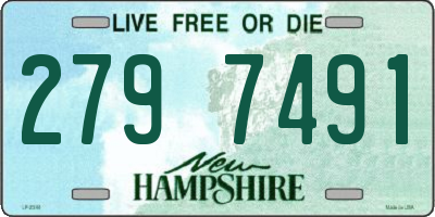 NH license plate 2797491