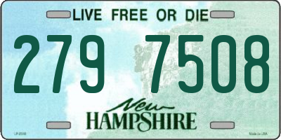 NH license plate 2797508