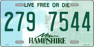 NH license plate 2797544