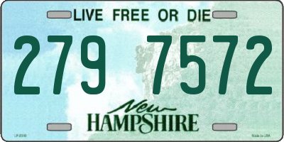 NH license plate 2797572