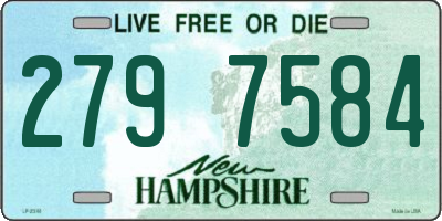 NH license plate 2797584